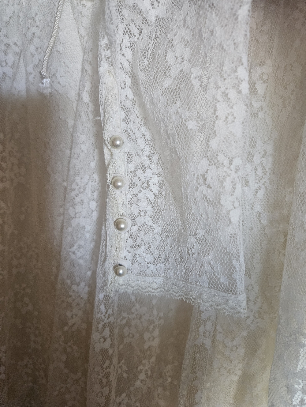 Vintage Gunne Sax Maxi Wedding Dress - Picture 9 of 10